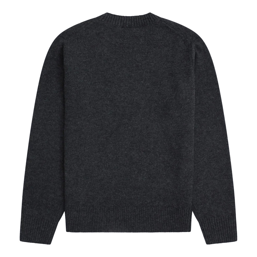 Charcoal - Back - Animal Mens Cosy Jumper