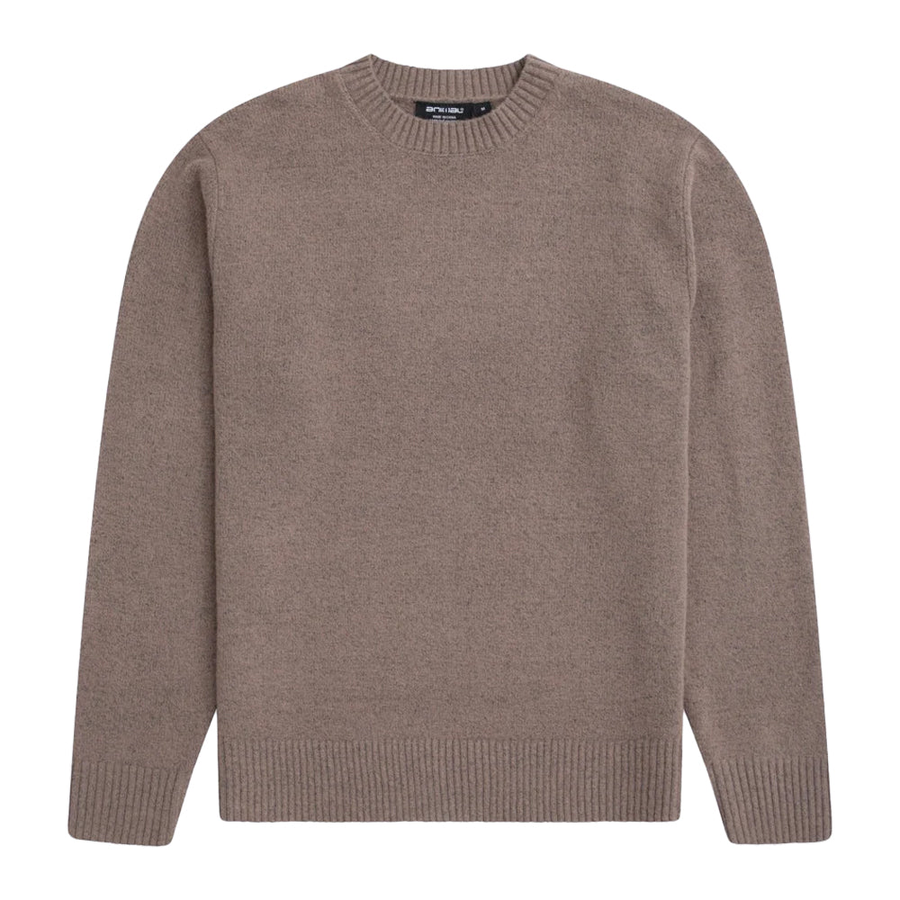 Tan - Front - Animal Mens Cosy Jumper