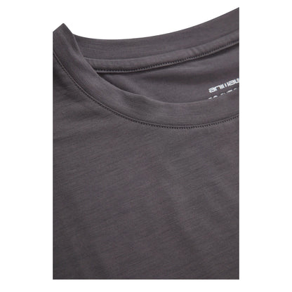 Charcoal - Side - Animal Womens-Ladies Sarah Short-Sleeved Active T-Shirt