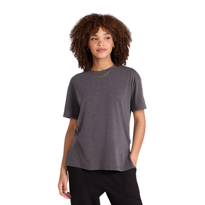 Charcoal - Lifestyle - Animal Womens-Ladies Sarah Short-Sleeved Active T-Shirt
