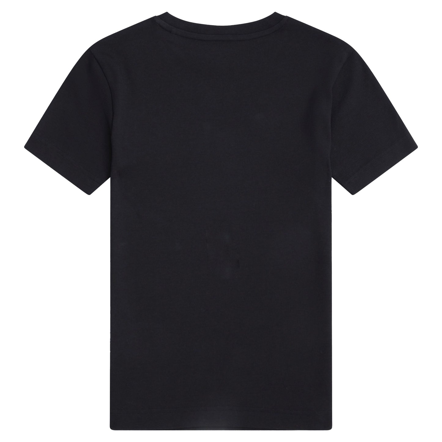 Black - Back - Animal Womens-Ladies Evo Ribbed T-Shirt