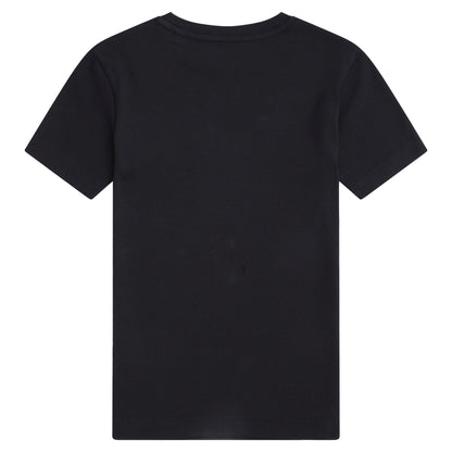 Black - Back - Animal Womens-Ladies Evo Ribbed T-Shirt
