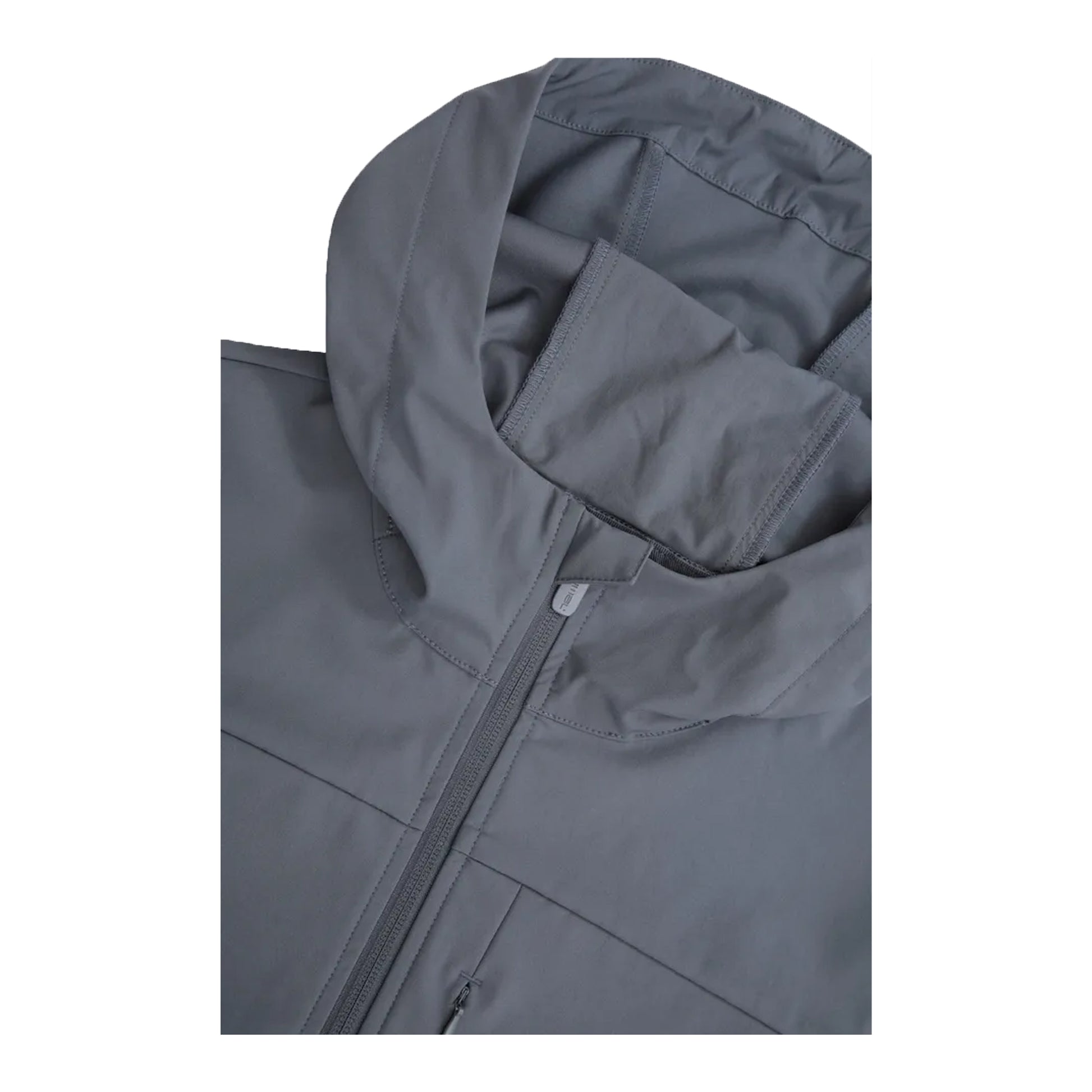 Charcoal - Side - Animal Mens Solstice Active Soft Shell Jacket