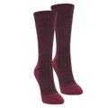 Berry - Side - Mountain Warehouse Womens-Ladies Explorer Thermal Boot Socks