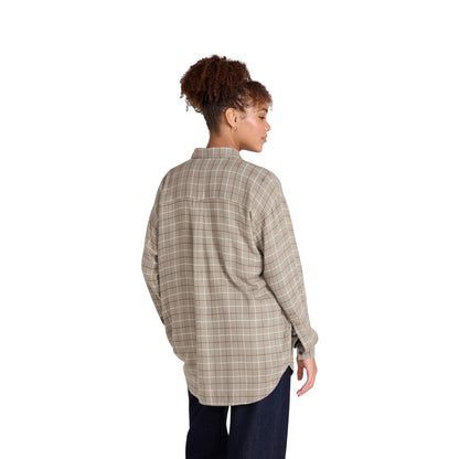 Khaki Green - Back - Animal Womens-Ladies Maisie Soft Relaxed Fit Shirt