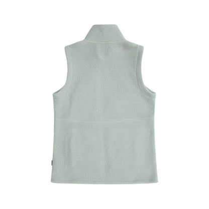 Pale Green - Back - Animal Womens-Ladies Buxton Borg Gilet