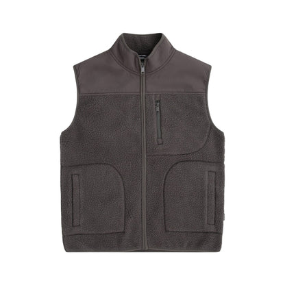 Khaki Green - Front - Animal Mens Henrick Borg Gilet