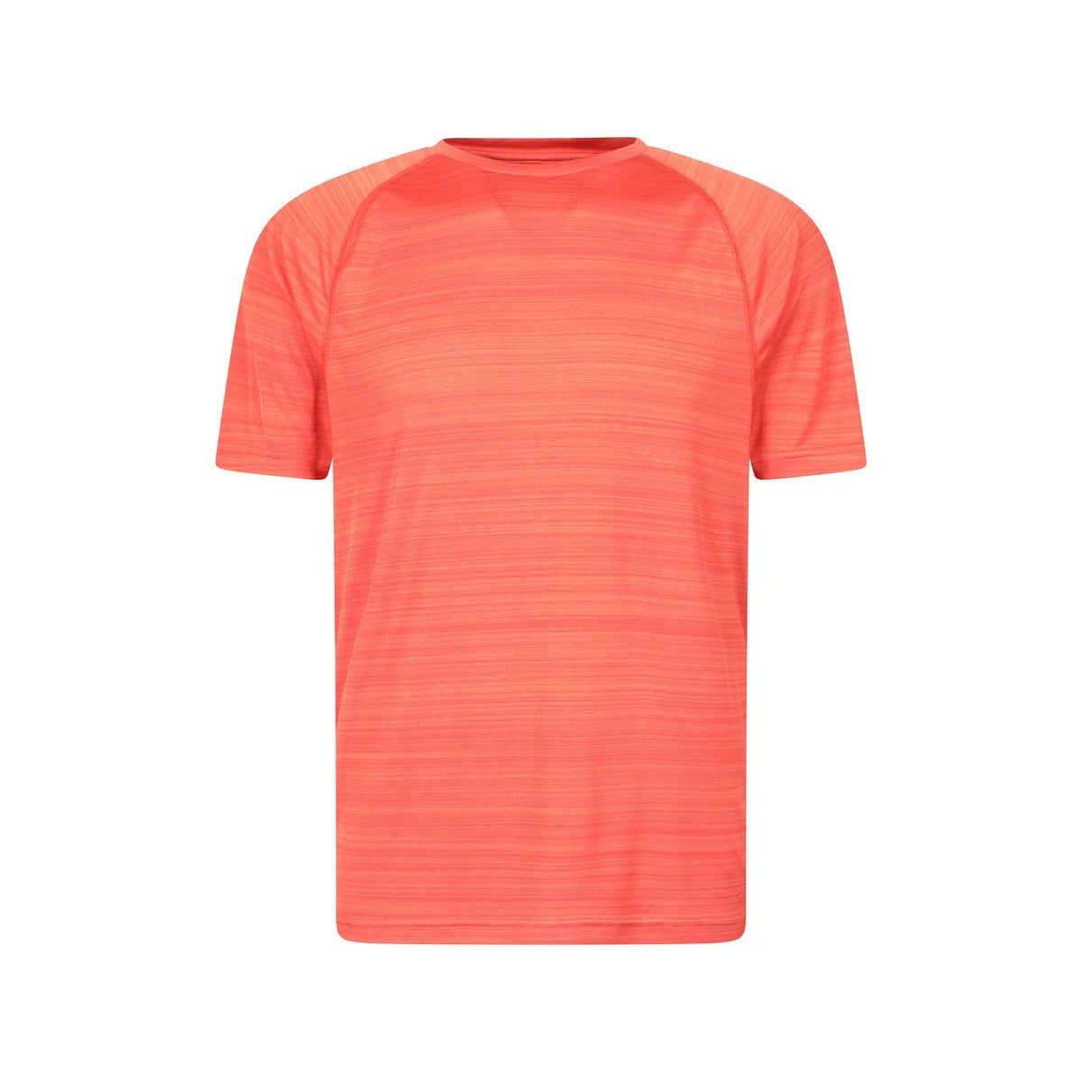 Bright Orange - Front - Mountain Warehouse Unisex Adult Stripe IsoCool T-Shirt