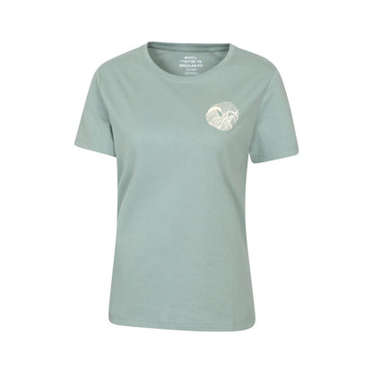 Light Khaki - Side - Mountain Warehouse Womens-Ladies Sunrise T-Shirt