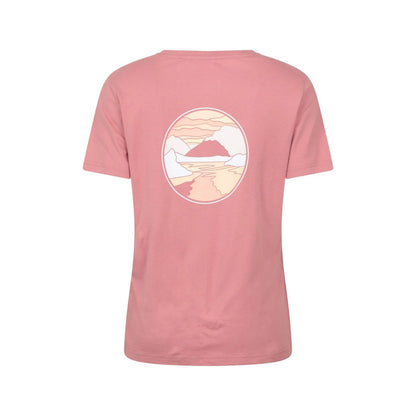Pale Pink - Back - Mountain Warehouse Womens-Ladies Landscape T-Shirt