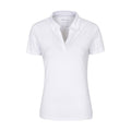 White - Front - Mountain Warehouse Womens-Ladies UV Protection Polo Shirt