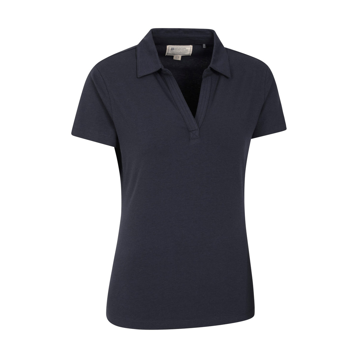 Navy - Lifestyle - Mountain Warehouse Womens-Ladies UV Protection Polo Shirt