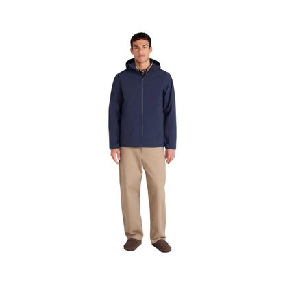 Navy - Side - Animal Mens Otto Soft Shell Jacket