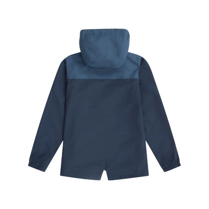 Blue - Back - Animal Childrens-Kids Rainscape Waterproof Jacket