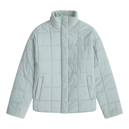 Mint - Front - Animal Womens-Ladies Nina Grid Quilted Padded Jacket