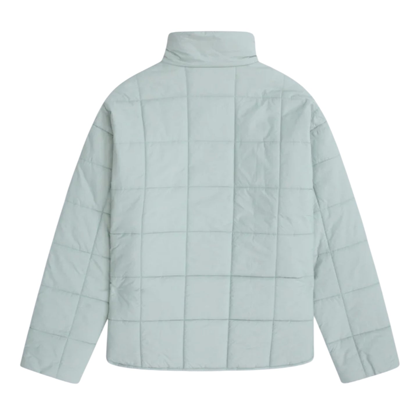 Mint - Back - Animal Womens-Ladies Nina Grid Quilted Padded Jacket