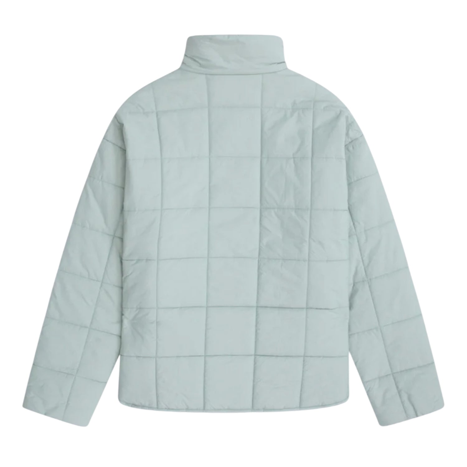 Mint - Back - Animal Womens-Ladies Nina Grid Quilted Padded Jacket