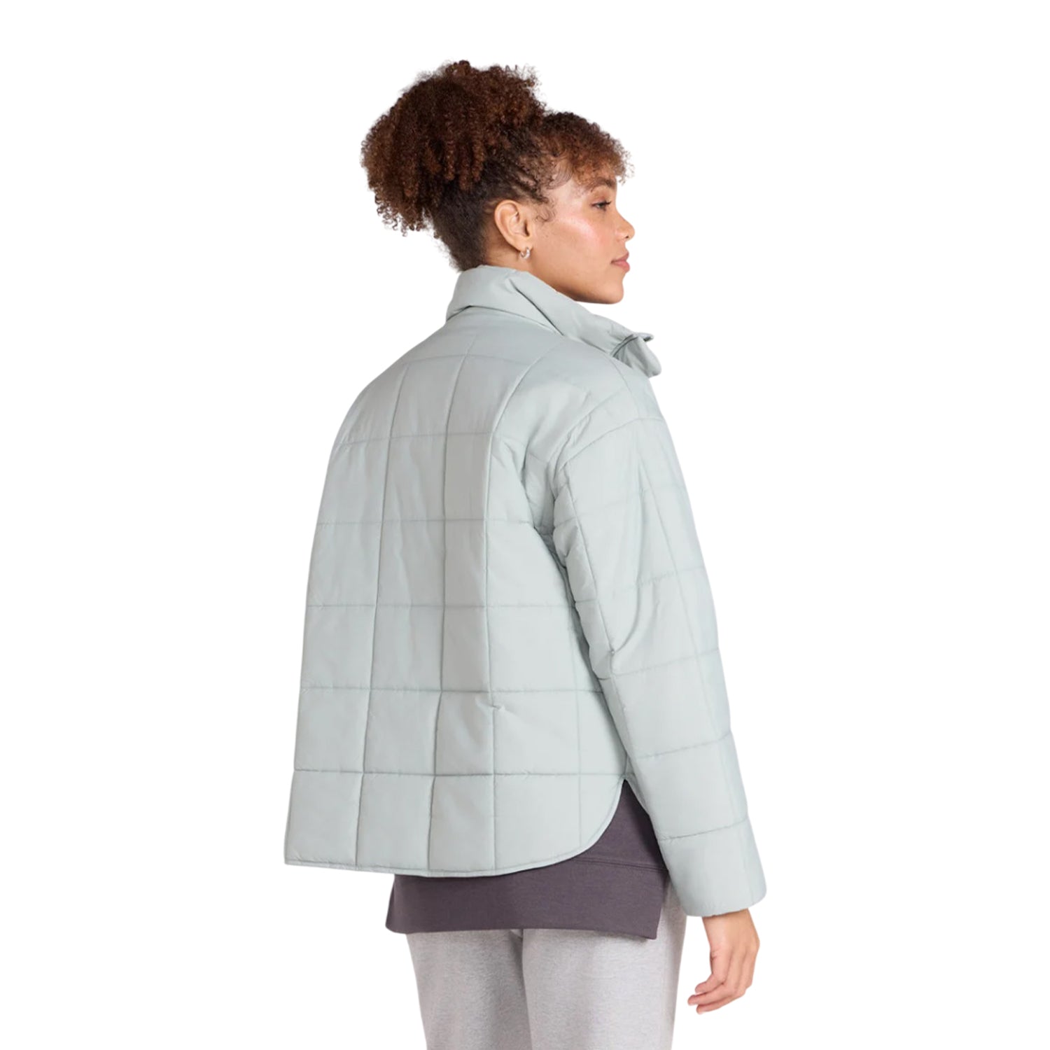 Mint - Lifestyle - Animal Womens-Ladies Nina Grid Quilted Padded Jacket