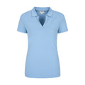 Blue - Front - Mountain Warehouse Womens-Ladies UV Protection Polo Shirt