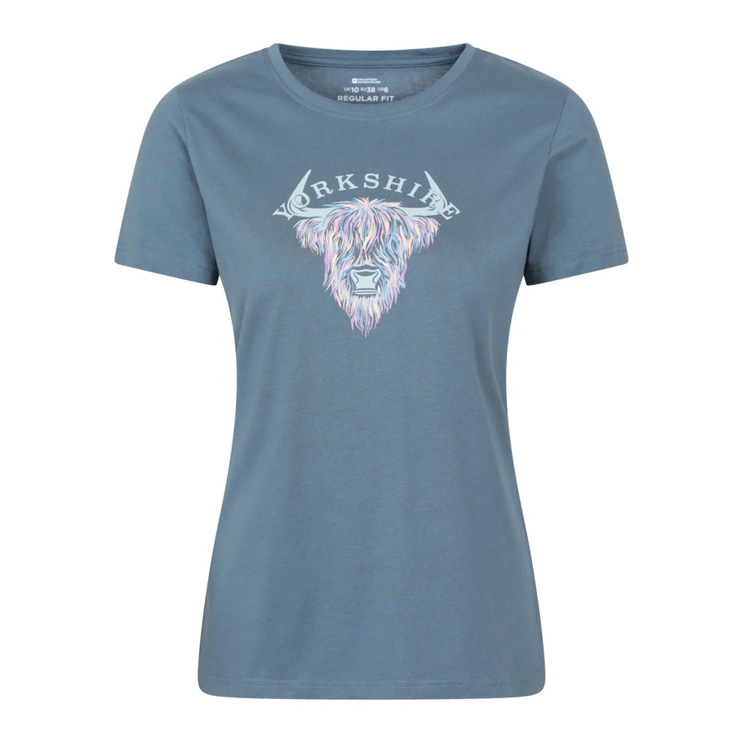 Dark Blue - Front - Mountain Warehouse Womens-Ladies Yorkshire T-Shirt