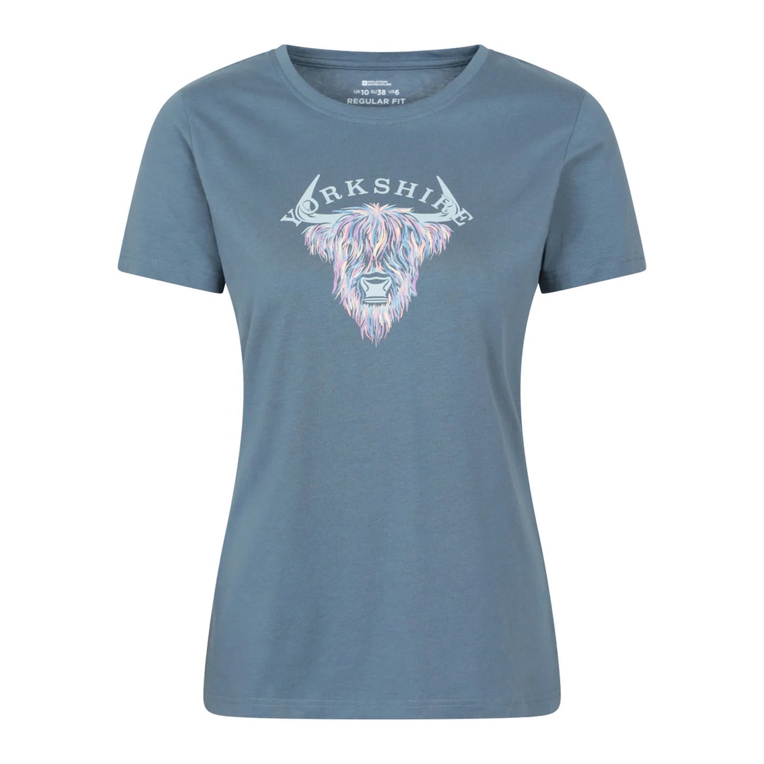 Dark Blue - Front - Mountain Warehouse Womens-Ladies Yorkshire T-Shirt