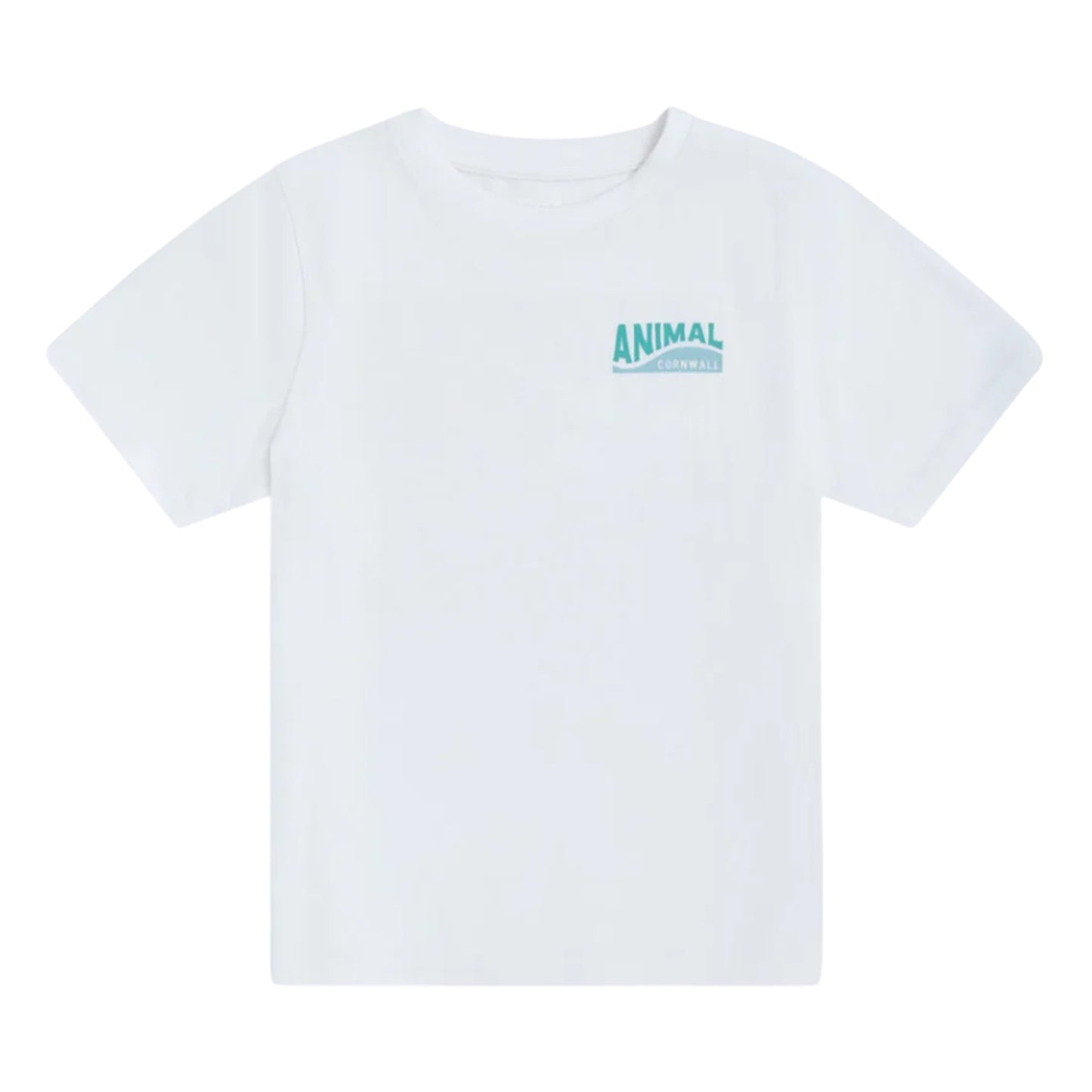 White - Front - Animal Childrens-Kids Jacob Cornwall T-Shirt