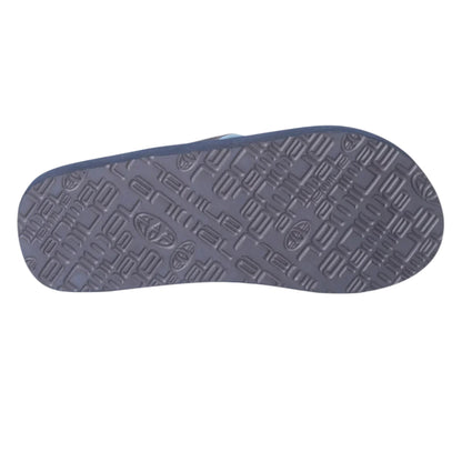 Bright Blue - Side - Animal Womens-Ladies Swish Tie Dye Flip Flops