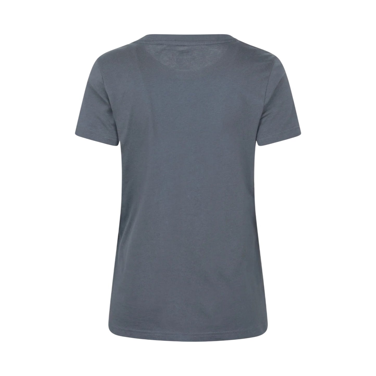 Dark Blue - Back - Mountain Warehouse Womens-Ladies Oban Chest Print Relaxed Fit T-Shirt