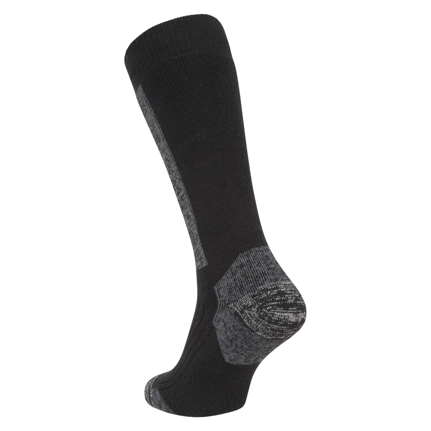 Black-Grey - Back - Mountain Warehouse Mens Extreme Comfort Boot Socks