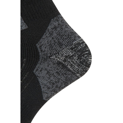 Black-Grey - Side - Mountain Warehouse Mens Extreme Comfort Boot Socks