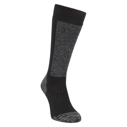 Black-Grey - Front - Mountain Warehouse Mens Extreme Comfort Boot Socks