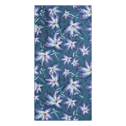 Active Red - Front - Animal Grape Neoprene Beach Towel