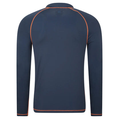 Light Purple - Back - Animal Mens Long-Sleeved Rash Top