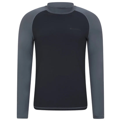 Monochrome - Front - Animal Mens Long-Sleeved Rash Top