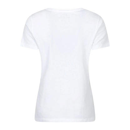 White - Back - Mountain Warehouse Womens-Ladies Edinburgh Relaxed Fit T-Shirt