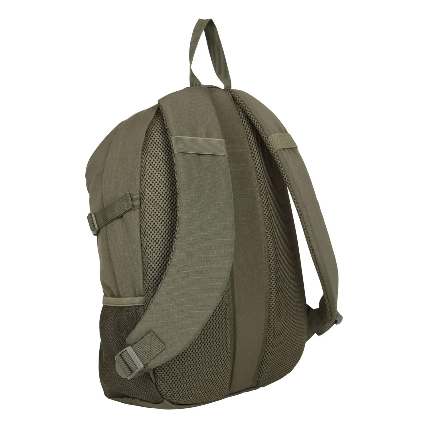 Dark Khaki - Back - Mountain Warehouse Bolt Patterned 18L Backpack