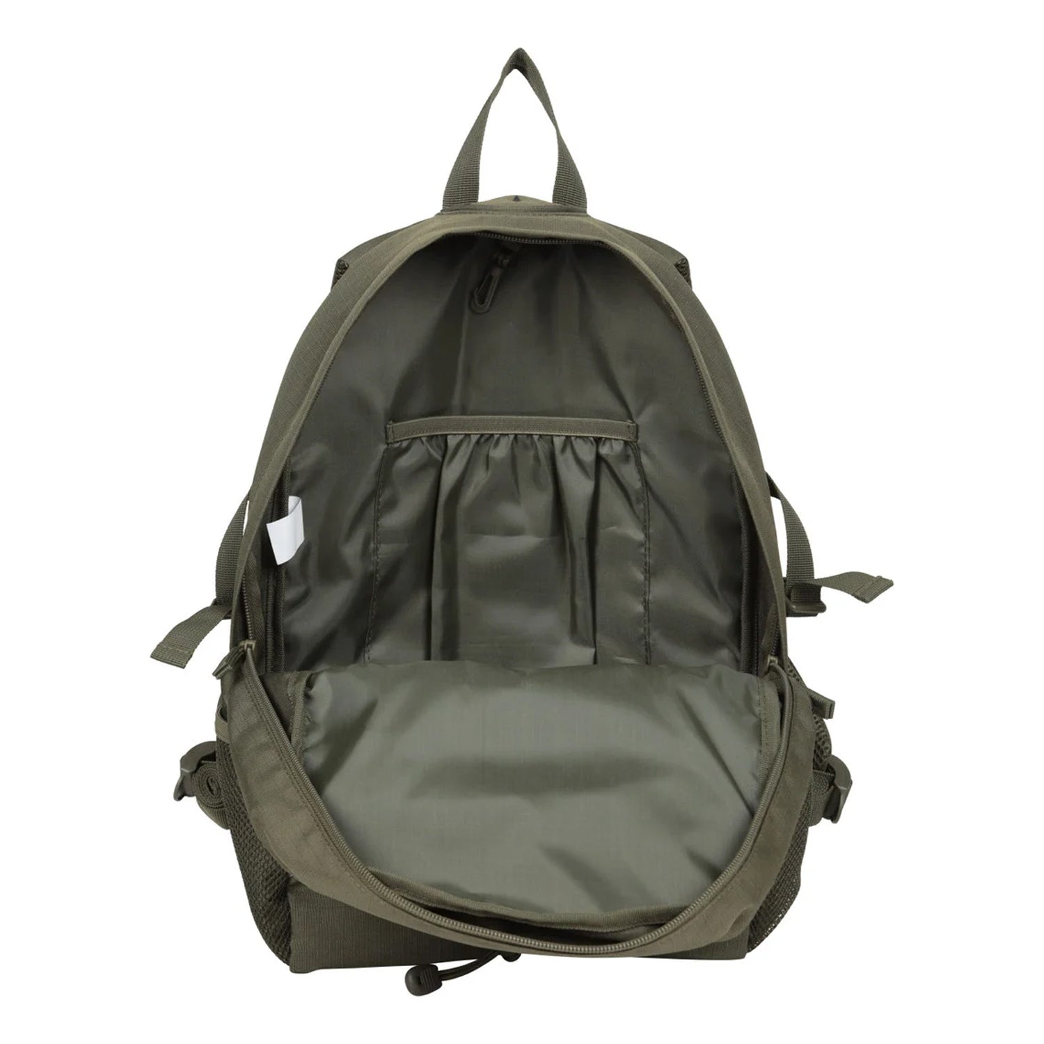 Dark Khaki - Lifestyle - Mountain Warehouse Bolt Patterned 18L Backpack