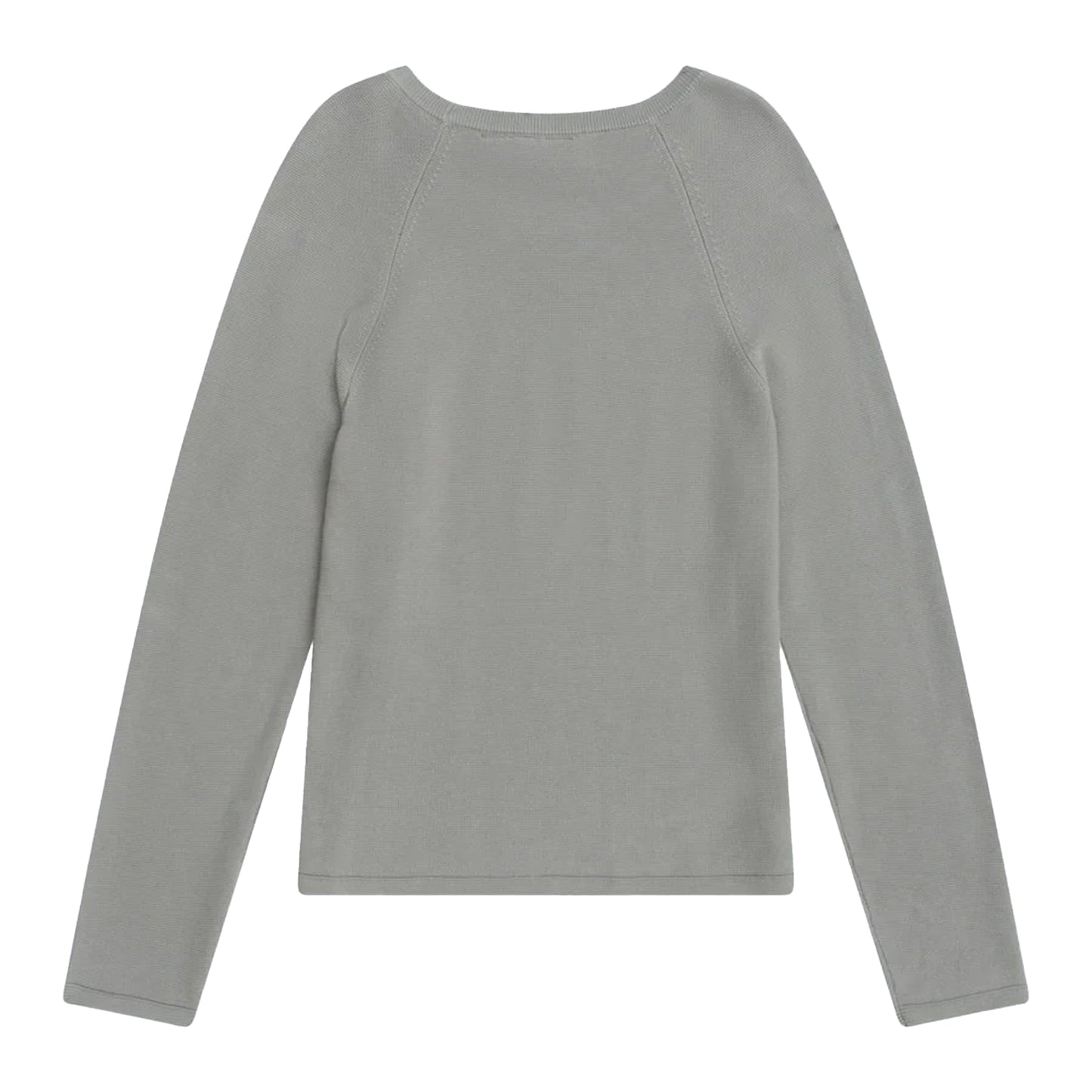 Light Khaki - Back - Animal Womens-Ladies Textured Cotton Jumper