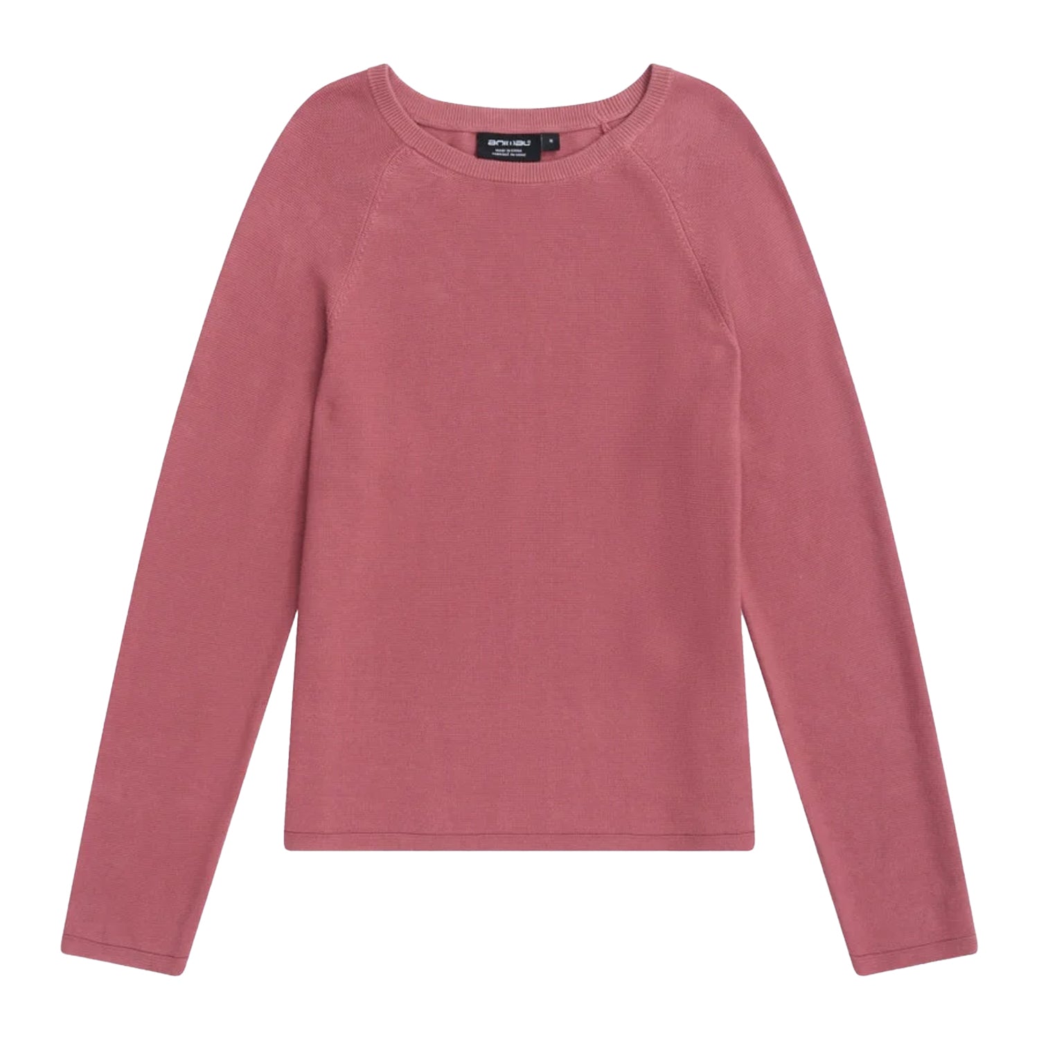 Pink - Front - Animal Womens-Ladies Textured Cotton Jumper