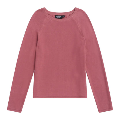 Pink - Front - Animal Womens-Ladies Textured Cotton Jumper