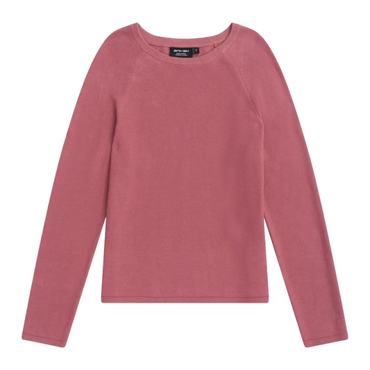 Pink - Front - Animal Womens-Ladies Textured Cotton Jumper