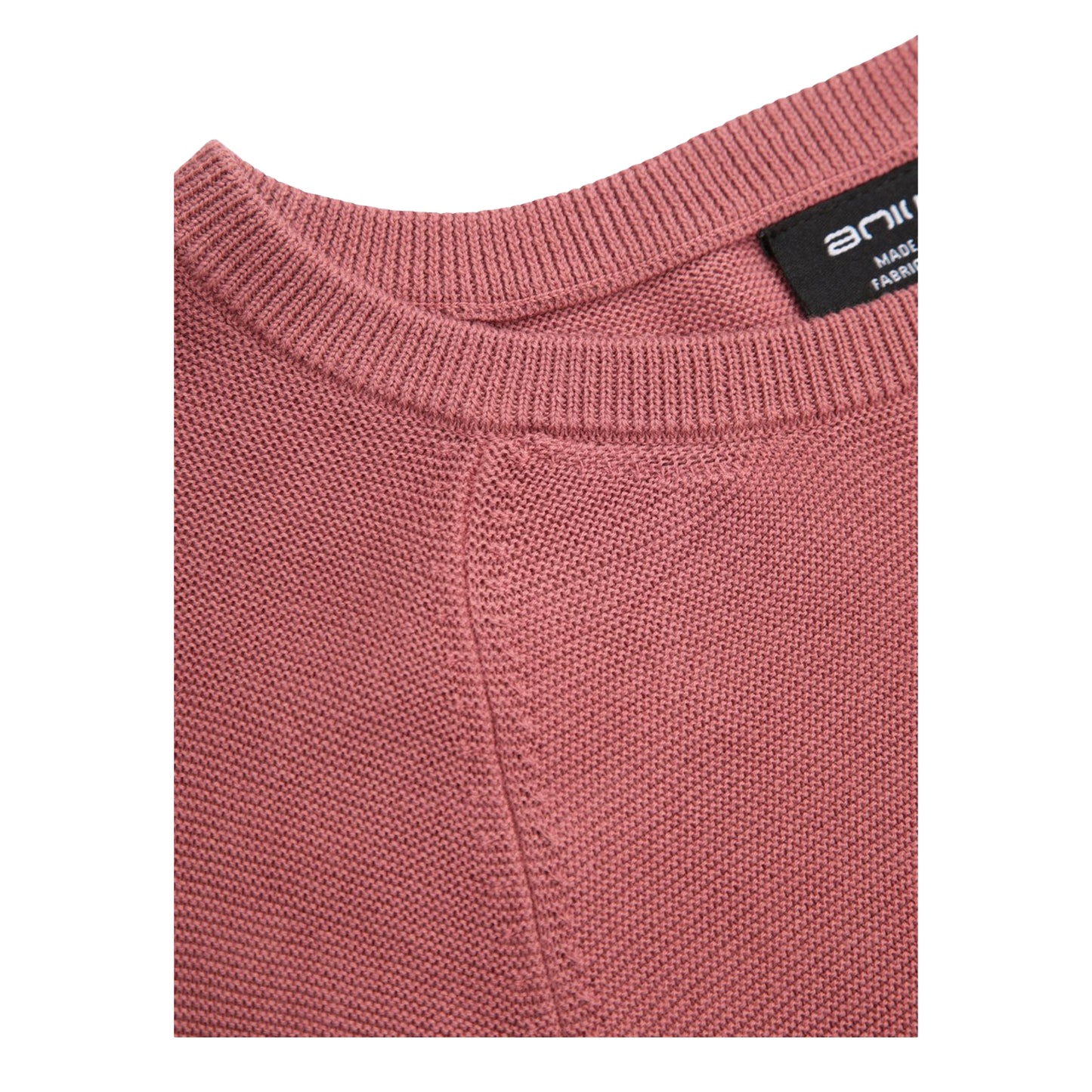 Pink - Side - Animal Womens-Ladies Textured Cotton Jumper