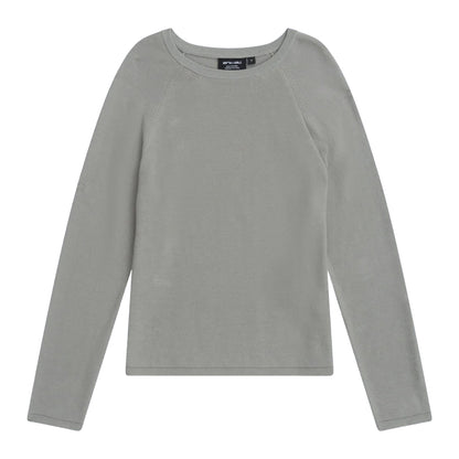 Light Khaki - Front - Animal Womens-Ladies Textured Cotton Jumper