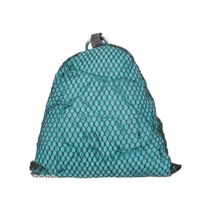 Teal - Side - Mountain Warehouse Plain Clip Travel Towel