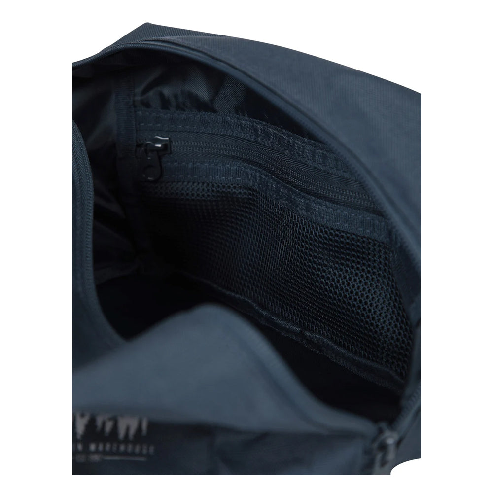 Navy - Close up - Mountain Warehouse Logo Travel Wash Bag