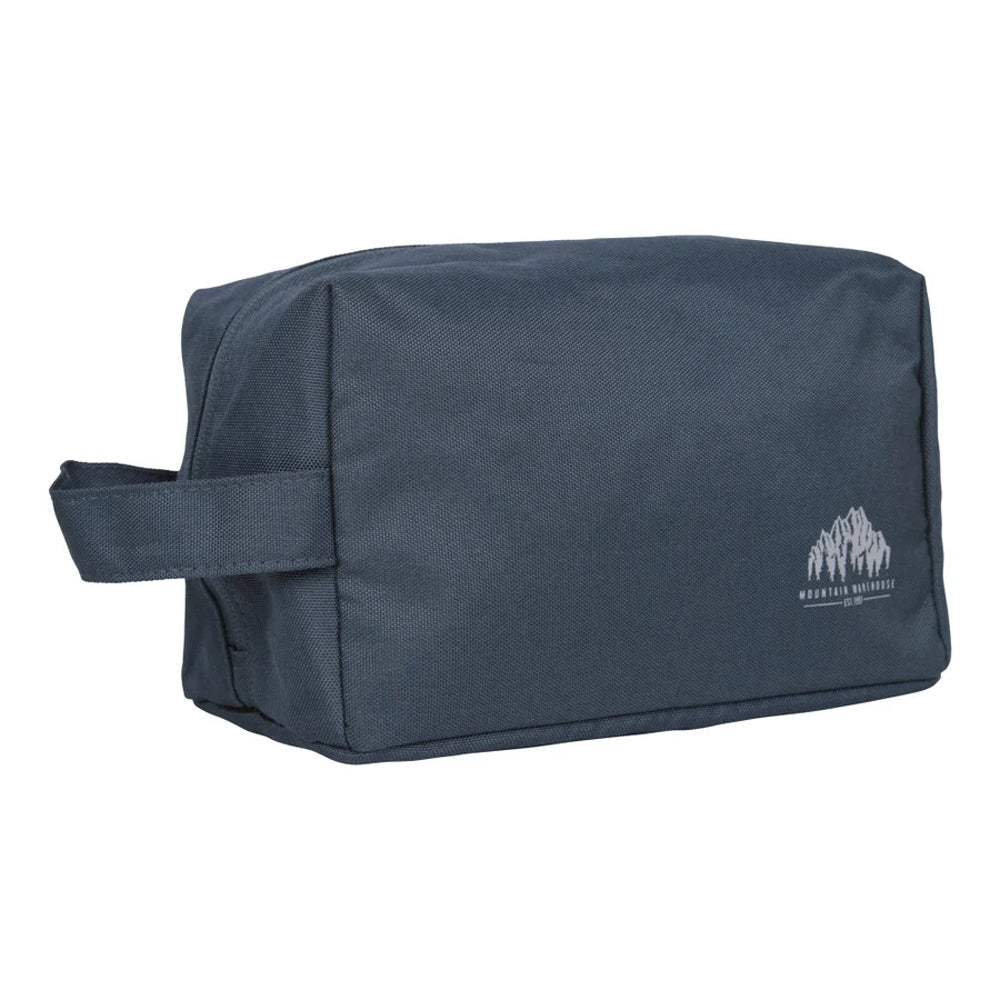 Navy - Front - Mountain Warehouse Logo Travel Wash Bag