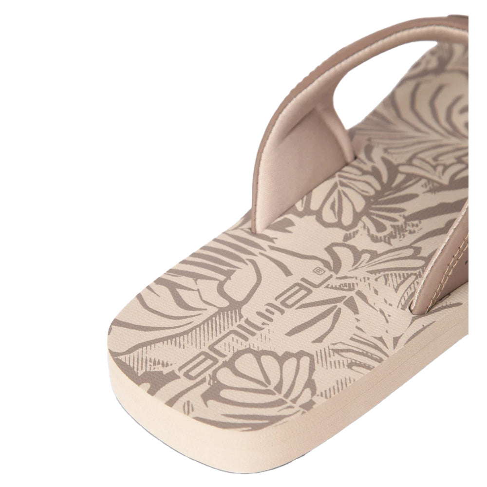 Beige - Lifestyle - Animal Mens Jekyl Leaves Flip Flops