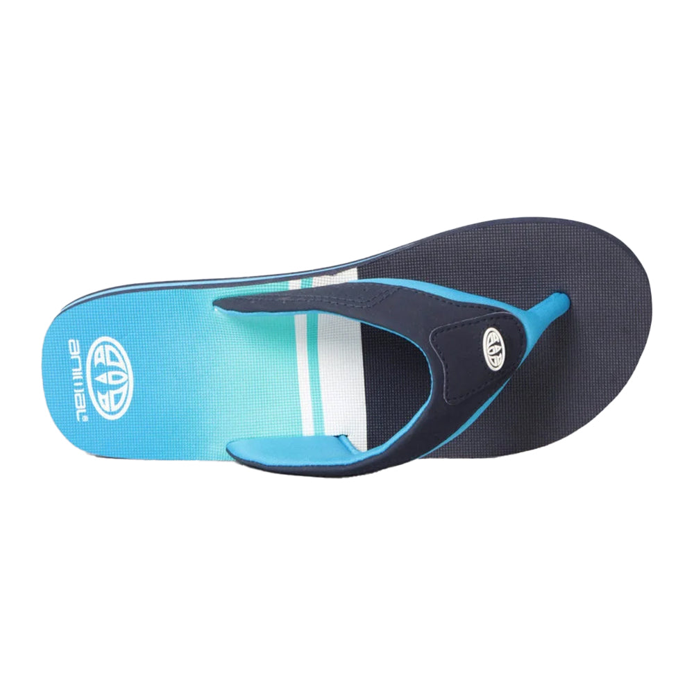 Dark Blue - Back - Animal Mens Jekyl Contrast Flip Flops