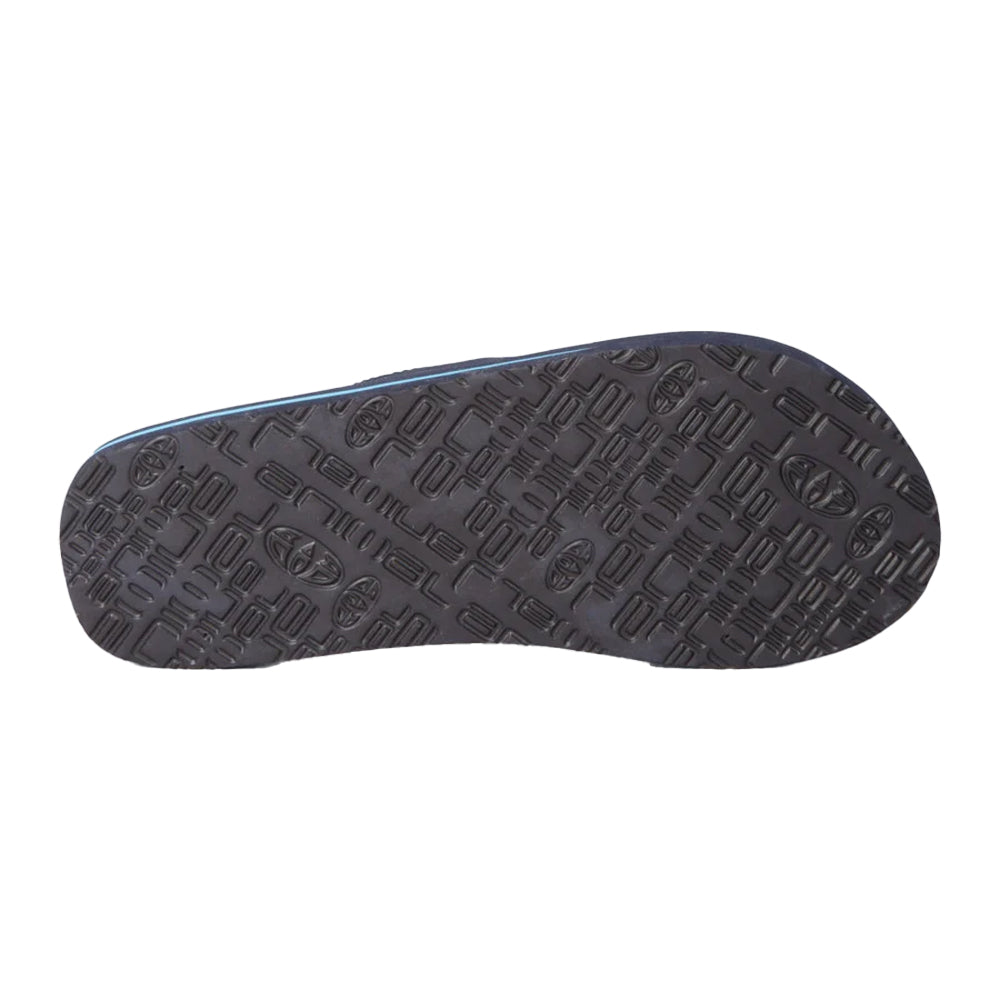 Dark Blue - Side - Animal Mens Jekyl Contrast Flip Flops