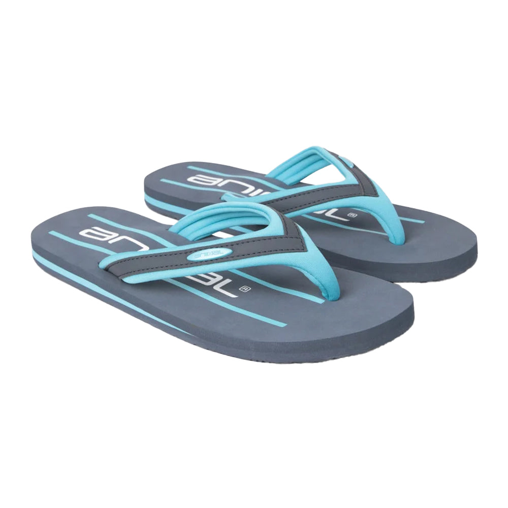 Light Blue - Front - Animal Mens Jekyl Logo Flip Flops
